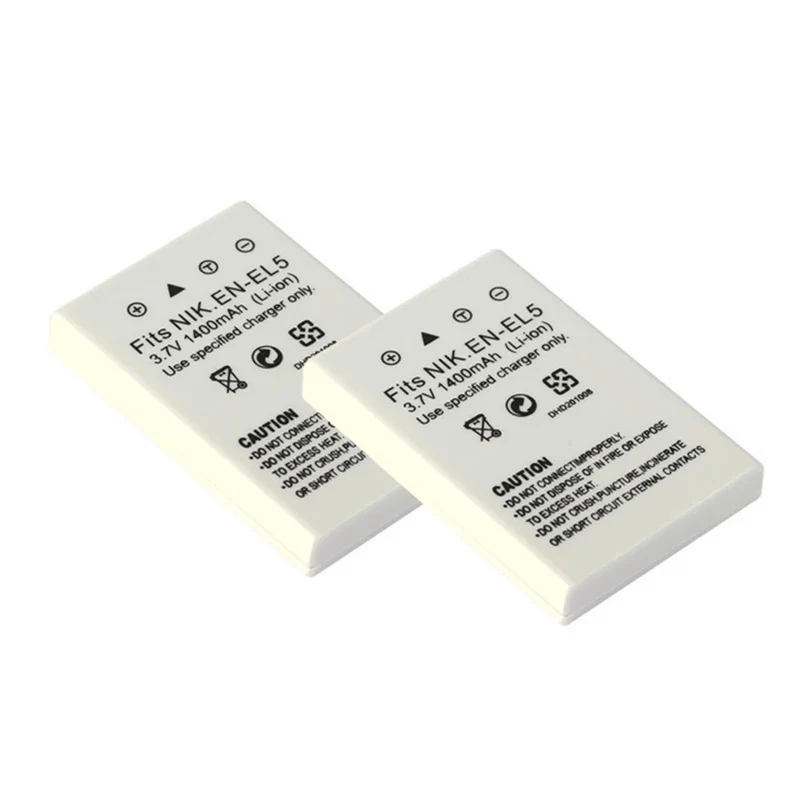 EN EL5 Akku 1400mAh ist geeignet für Nikon Coolpix p90 530 p5000 p6000 Kameraakku