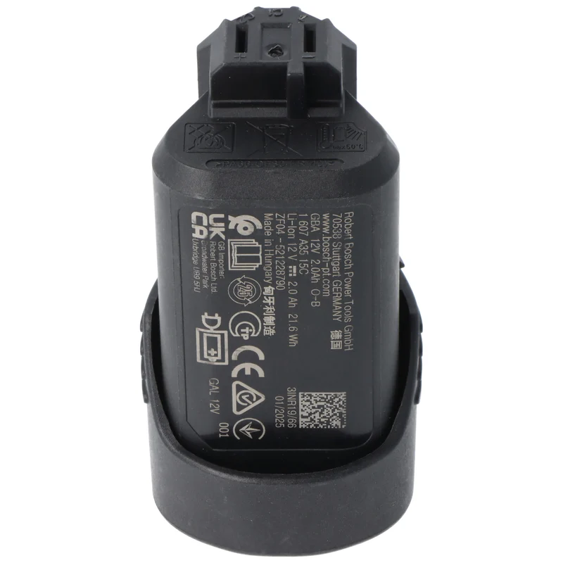AccuCell Bosch 2607336879 Akku original Bosch 10,8 Volt und 12 Volt 2000mAh, für blaue Geräte
