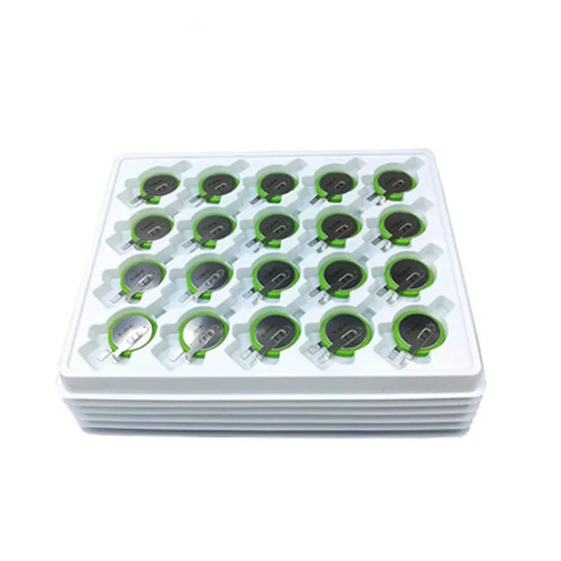 20pcs CR2032B / FCN Autoreifendrucküberwachungsbatterie 3V 210mAh Hochtemperaturbatterie