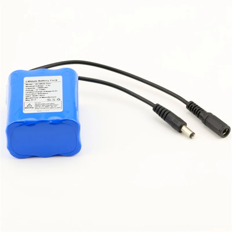 2S3P 7.4V 7800mAh geteiltes Pflegebett, Energiespeicherbeleuchtung, Sportgeräte, Akku für medizinische Geräte