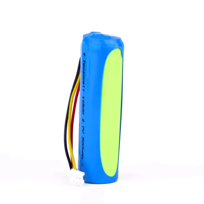 3 Stück 14500 500 mAh 3,7 V Li-Ion-Akku NTC dreiadrig