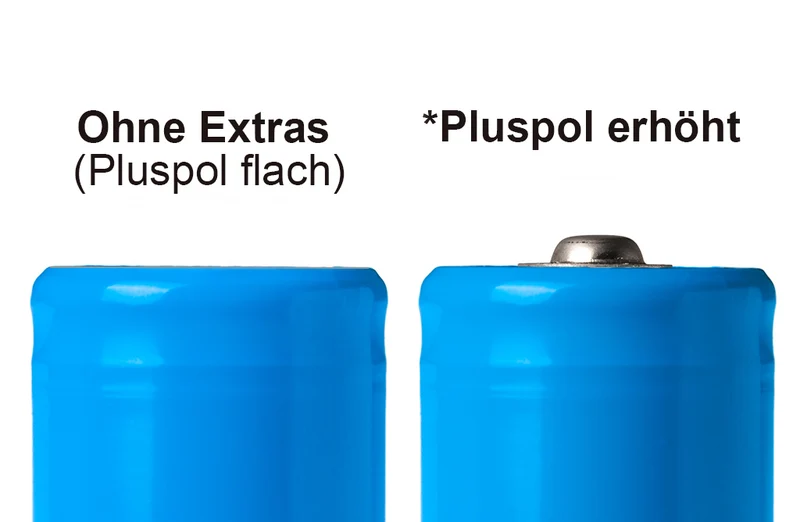 Keeppower 26650A Li-Ionen-Akku 3,6V - 3,7V mit 4500mAh Kapazität und 15A Entladestrom