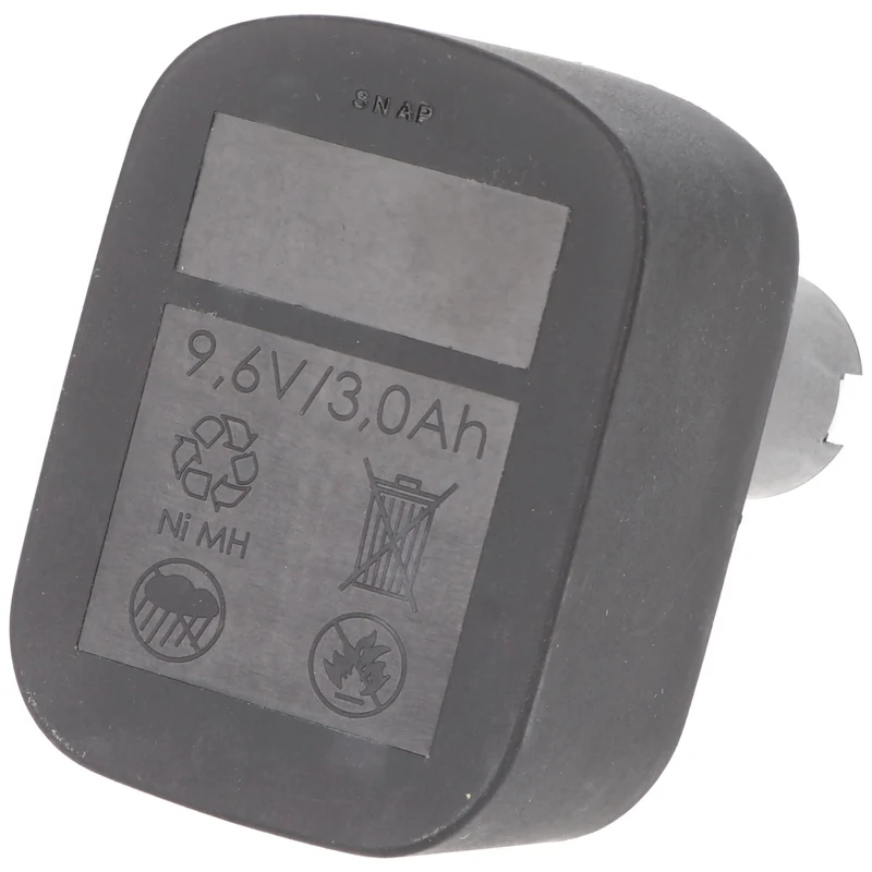 AccuCell Akku passend für KLAUKE RAM3 9,6V, 3.0AH NI-MH-AKKU