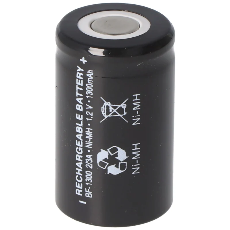 AccuCell 2/3A NiMH Akku 1,2 Volt 1300mAh, der hochstromfähige NiMH Akku