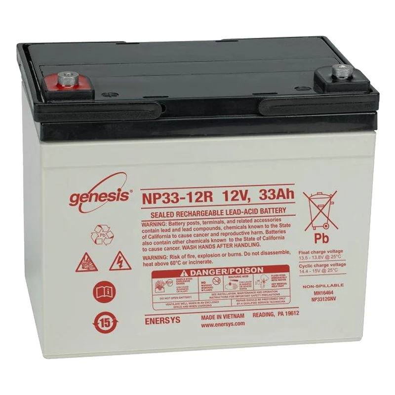 Hawker Genesis NP33-12R 12V, 33,0AH
