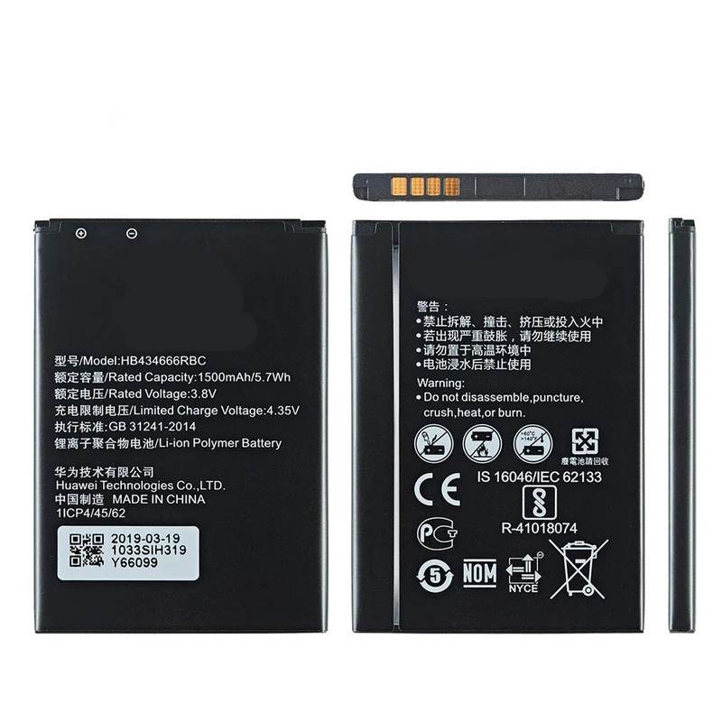 HB434666RBC Handy ErsatzAkku 1500mAh für Huawei Router E5573 E5573S E5573s-32 E5573s-320