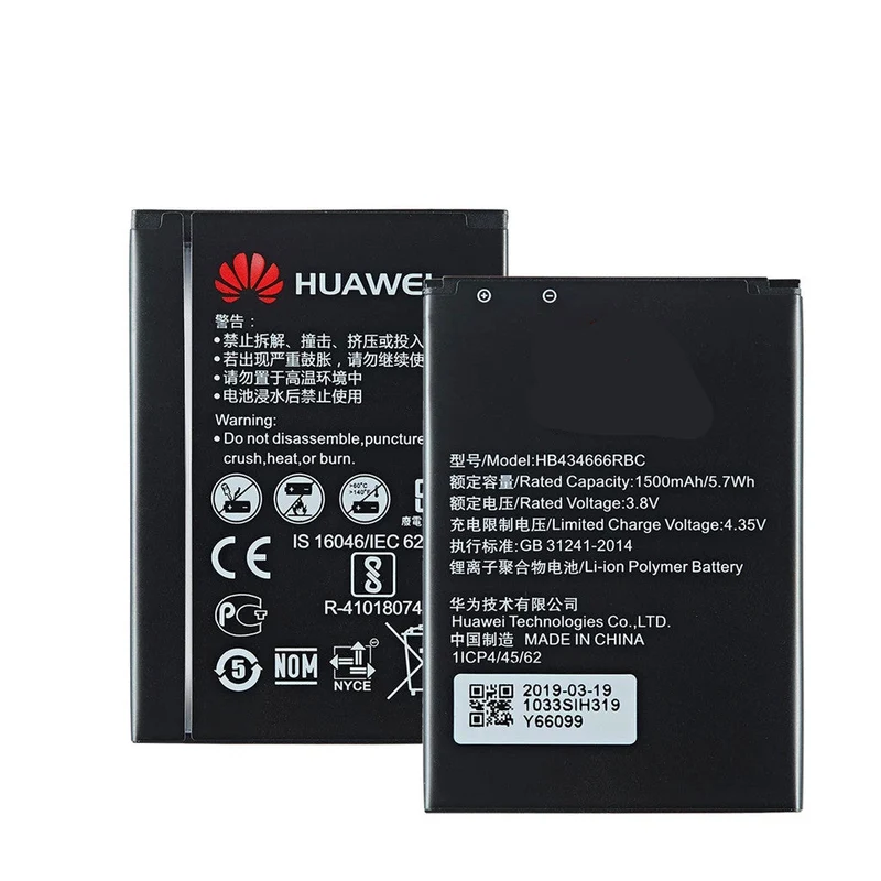 HB434666RBC Handy ErsatzAkku 1500mAh für Huawei Router E5573 E5573S E5573s-32 E5573s-320