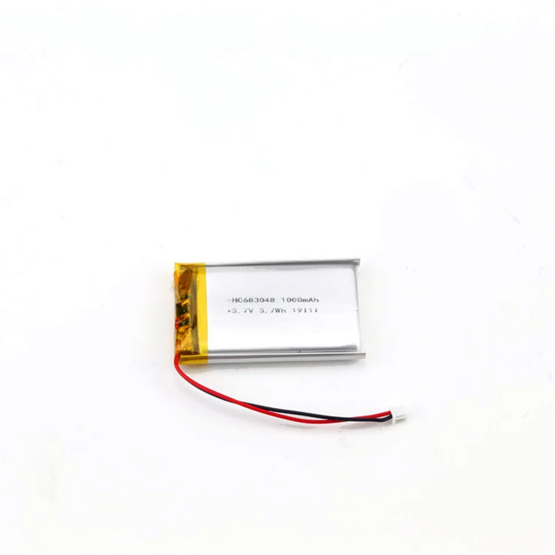 683048 1000mAh Beauty Instrument Luftbefeuchter Tracker LED Schminkspiegel Batterie