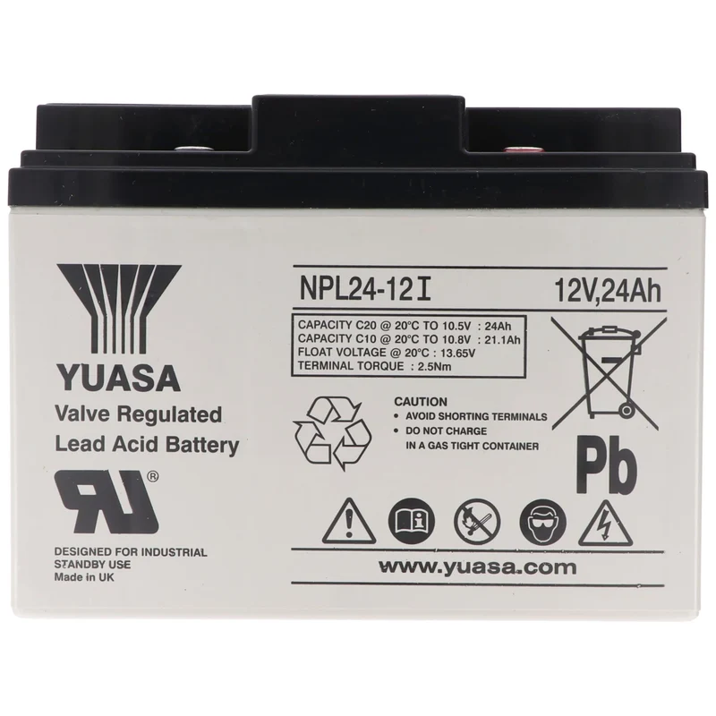YUASA NPL24-12 Akku Blei PB 12 Volt 24Ah