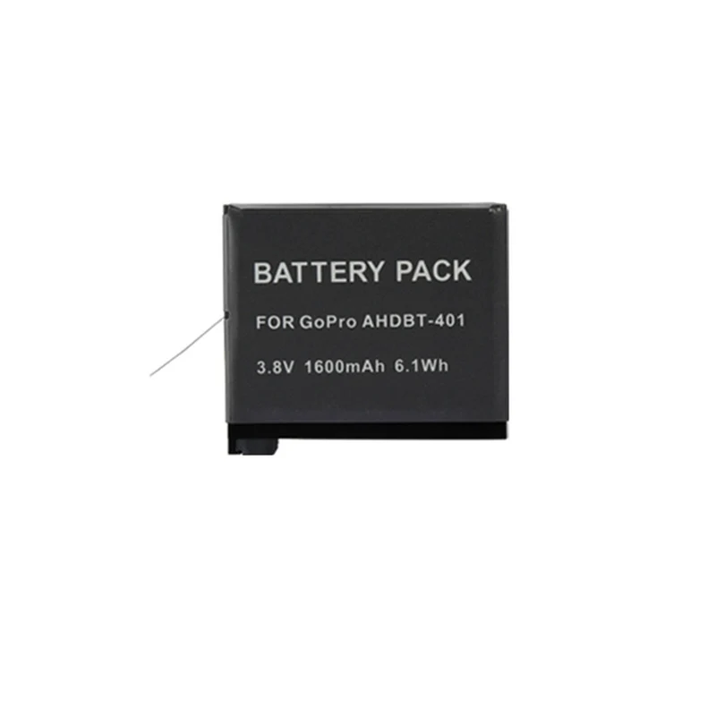 1600mAh Akku, passend für GoPro Hero 4 Bateria, passend für Go Pro Hero 4 Kamera Akkuladegerät