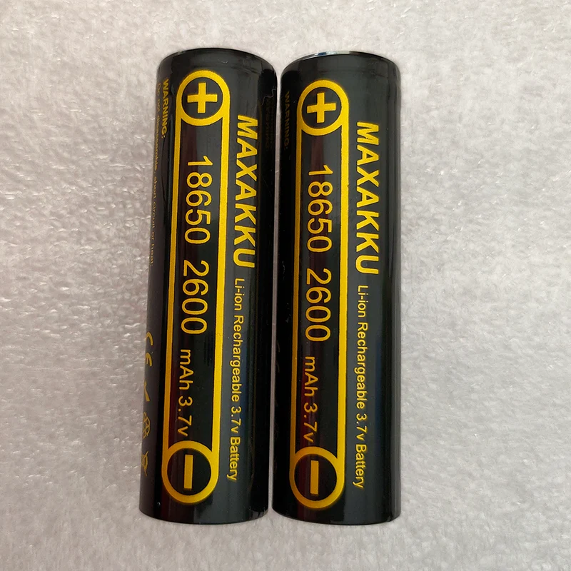 4PCS 3.7V 18650 2600mAh Akku ICR18650-2600FM Sicherheitsbatterie