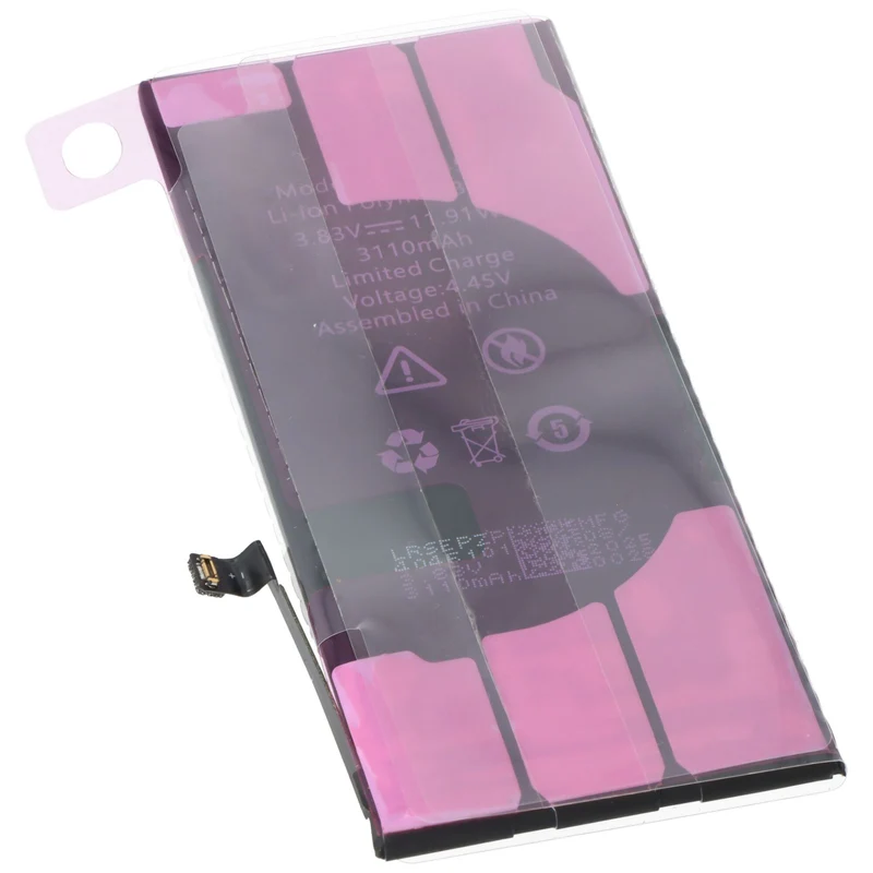 AccuCell Akku passend für Apple iPhone 11, Li-Polymer, 3,83V, 3110mAh, 11,9Wh, built-in, ohne Werkzeug