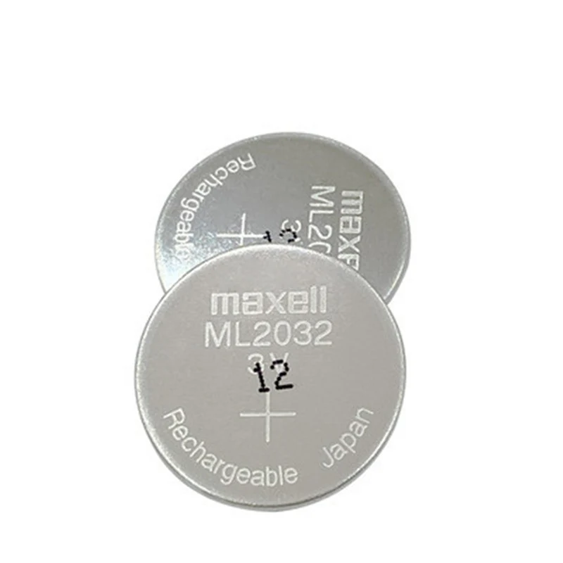 25 Stück Knopfbatterie ML2032 3V 65mAh ML2032 Akku
