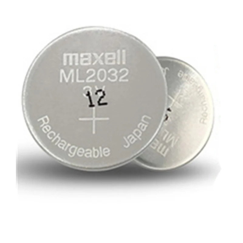 25 Stück Knopfbatterie ML2032 3V 65mAh ML2032 Akku