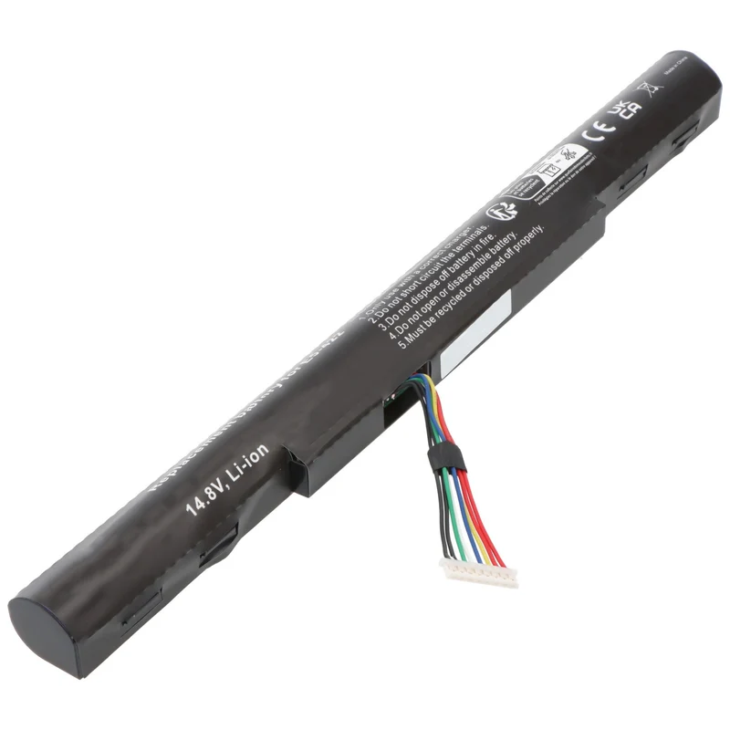 AccuCell 2200mAh AL15A32 Akku passend für Acer Aspire E5-422, AL15A32, Aspire V3-574, V3-574G 14,8 Volt