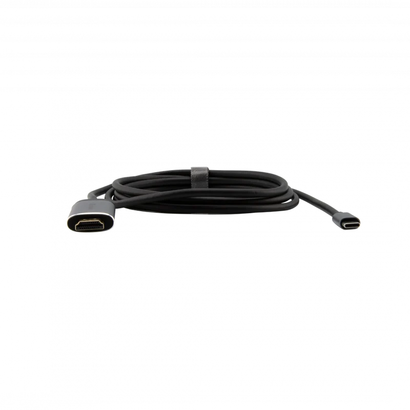 Verbatim Adapterkabel, USB 3.1-C, HDMI 4K, silber-schwarz USB 3.1-C Kabel, Retail-Blister