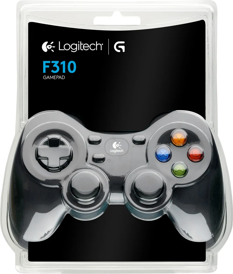 Logitech Gaming Pad F310, USB, schwarz D-Pad, 10 Tasten, Retail