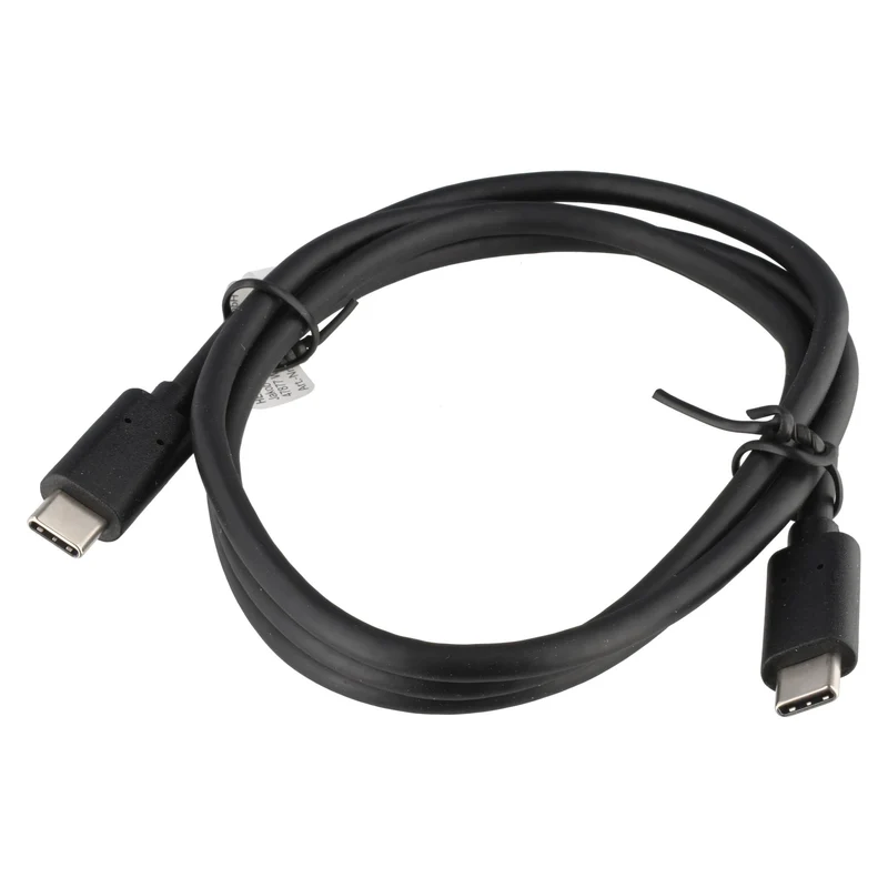 Heitech Lade- und Datenkabel USB 3.2 Gen2, USB-C auf USB-C, max. 100 W, Länge 1 Meter