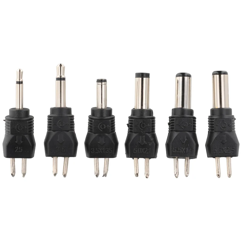 Heitech Universal-Netzteil mit 6 verschiedenen Adaptersteckern, 1000mA