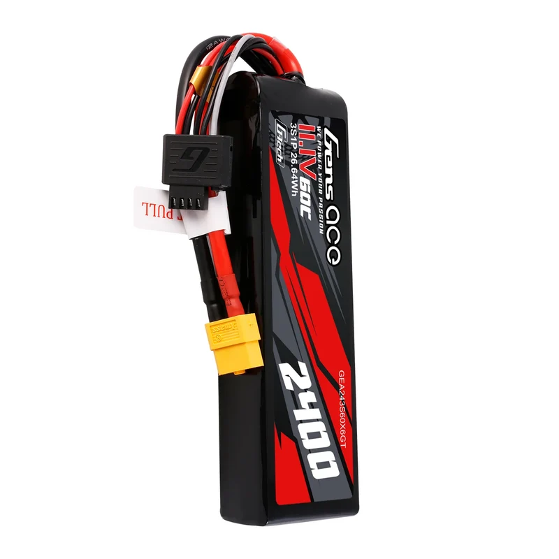 Gens ace G-Tech 2400mAh 3S 11,1V 60C LiPo-Akku mit XT60-Stecker