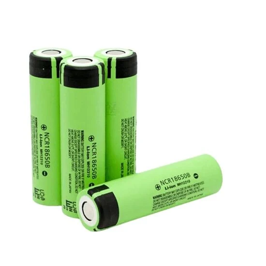 2PCS NCR18650B 3400mAh Li-Ion 18650 Akku 3,7V Akku, geeignet für mobile Gamecontroller Taschenlampe