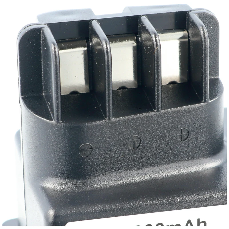 Passend für Metabo 6.30071, 6.31723, 12V, 2.0Ah NiMH Akku, mit Flachkontakten, keine Stiftkontakte