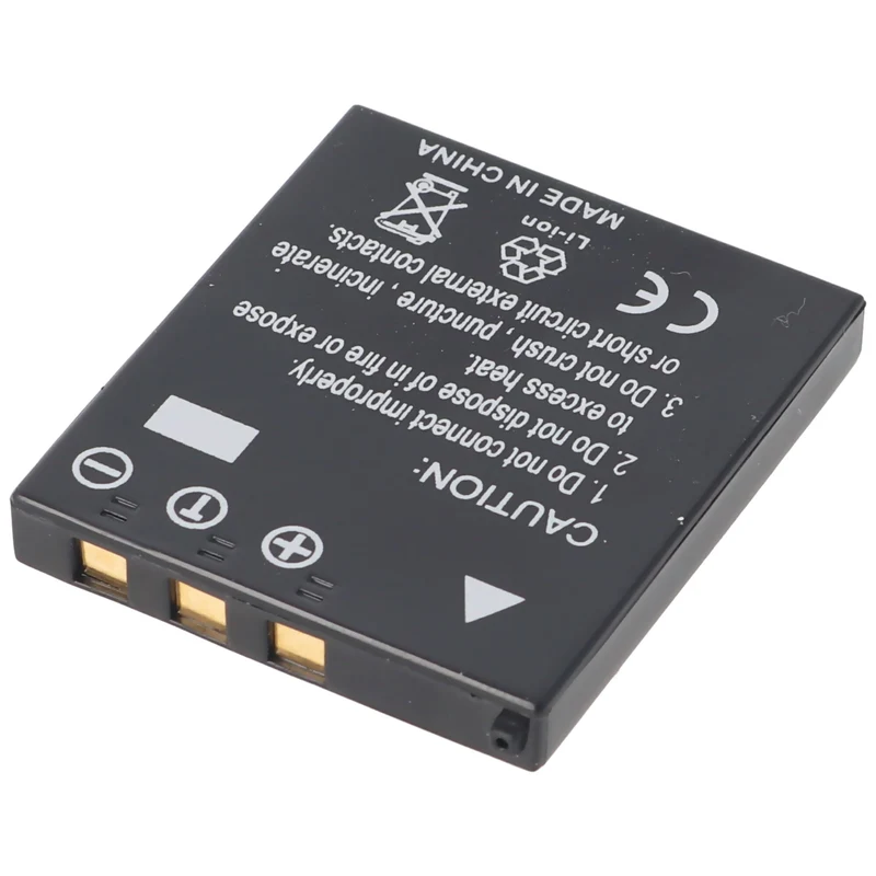 AccuCell Akku passend für Panasonic CGA-S004, DMW-BCB7, Li-Ion, 3,7V, 750mAh, 2,8Wh