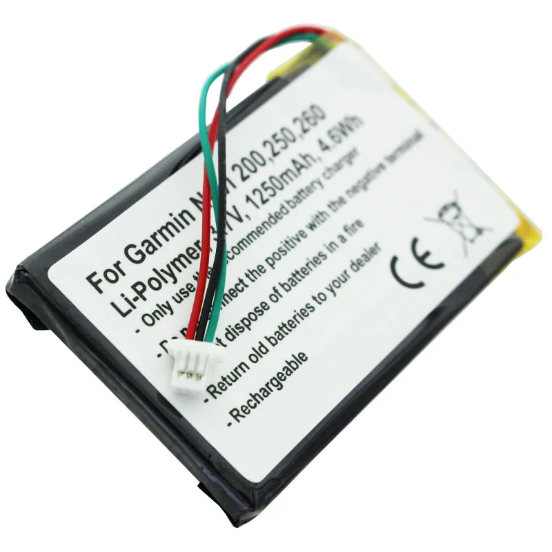 AccuCell Akku passend für Garmin Nuvi 200, Nüvi 361-00019-11