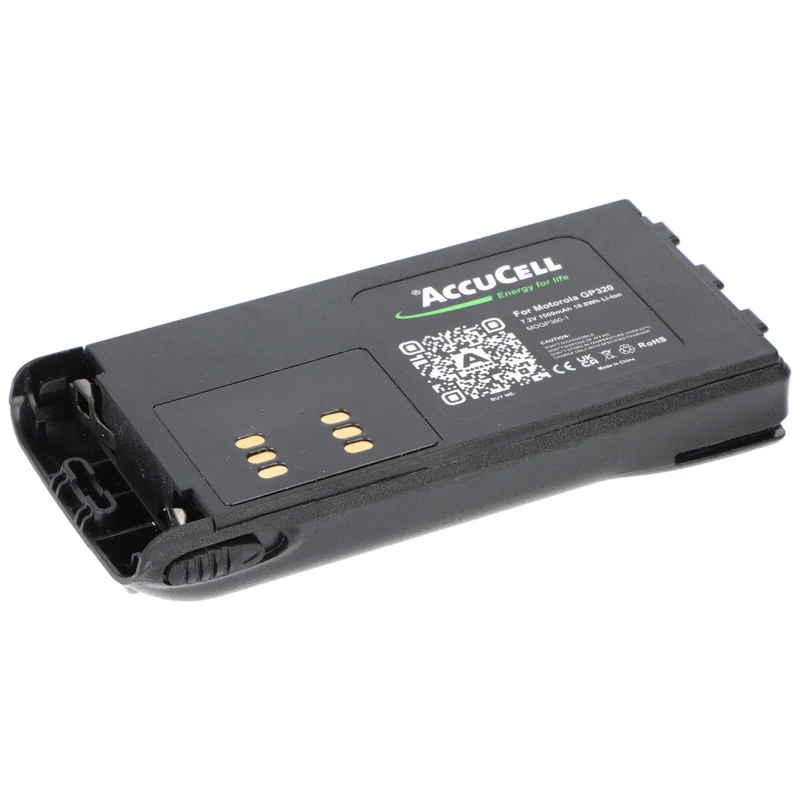 AccuCell Akku passend für Motorola GP320, GP340, GP360, HNN9008 1300-1500mAh