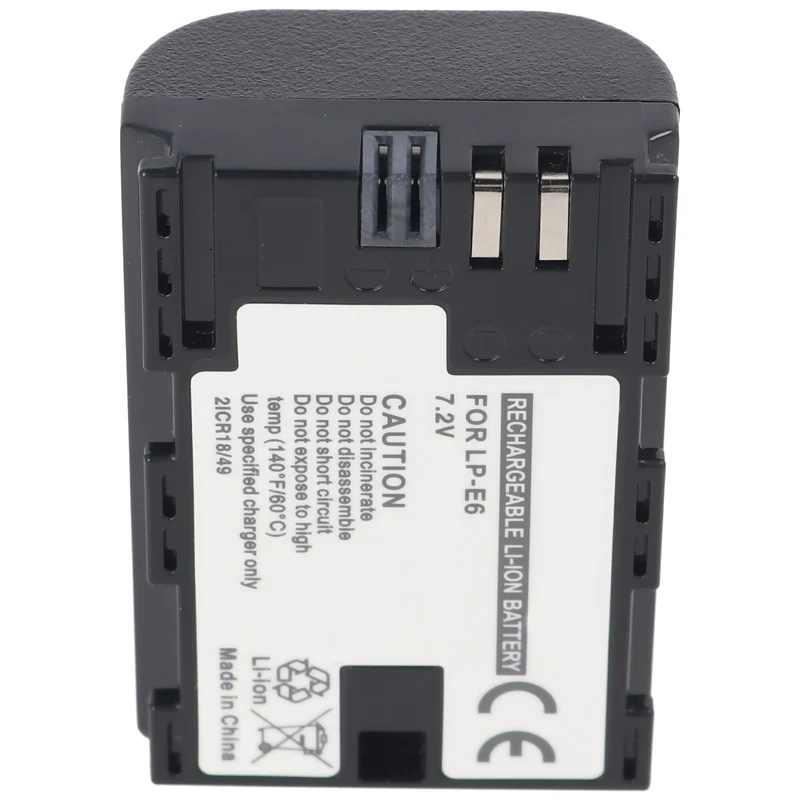 AccuCell Akku passend für Canon LP-E6, EOS 7D, EOS 5D MarkII, 1900mAh