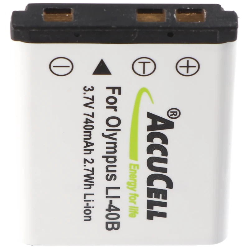 AccuCell Akku passend für Fuji Fujifilm NP-45 Akku, Sony NP-45A