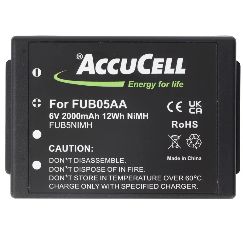 AccuCell FUB05AA, BA205030, FBFUB05N, BA205030, BA225000, BA225031, BA205031 Ersatz-Akku für Kransteuerung