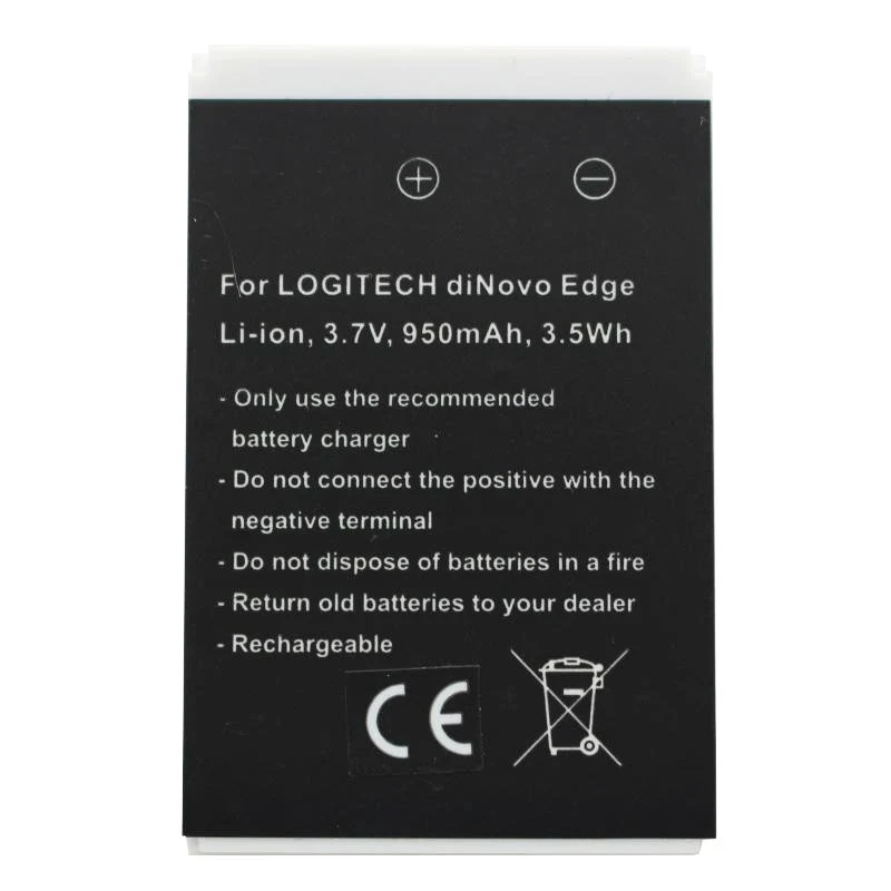 AccuCell Akku passend für Logitech diNovo Edge Akku 190304-2004, F12440071, M50A, DiNovo Mini, Y-RAY81