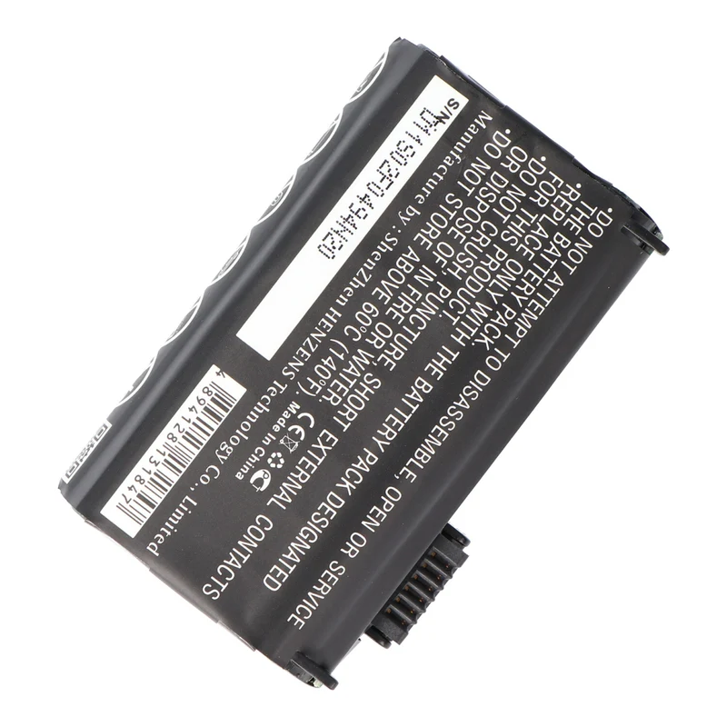 AccuCell Akku passend für Nautiz X7, Getac PS236, PS336, AdirPro PS236B Li-Ion, 3,7V 6800mAh, 25,2Wh