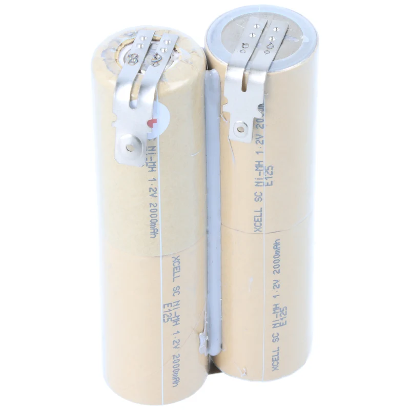 AccuCell Gardena ACCU4 Akku passend für Gardena 4,8 Volt, 6,3 und 4,8mm Kontakte