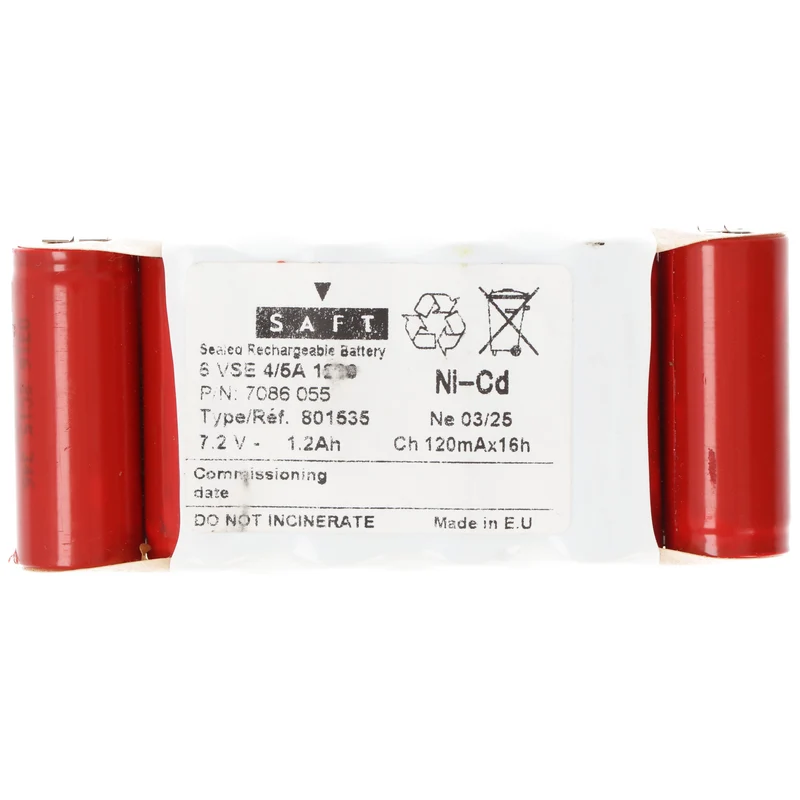 AccuCell Akku passend für Wolf Rasenschere Accu 60, ACCU60, 6 VSE 4/5A7,2 Volt 2150mAh