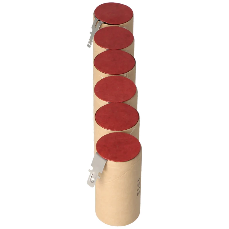 AccuCell NiMH Akku passend für Gardena ACCU 90, ACCU90 mit Faston 4,8 und 2,8mm