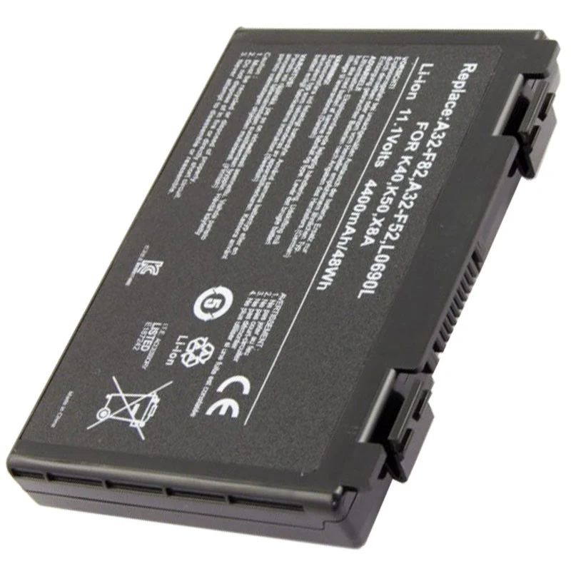 AccuCell ASUS A32-F82, F52, K50, K40, F82 als Nachbau Akku , 11,1V mit 4400mAh