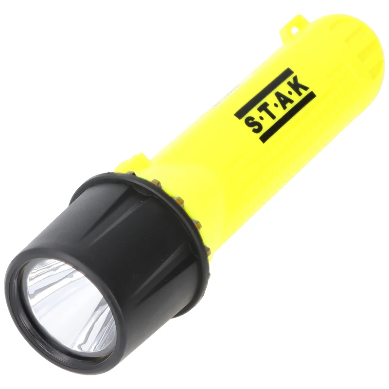 Velamp ATEX Taschenlampe mit LED Osram 1W, für 4x AA Mignon Batterie (nicht enthalten)