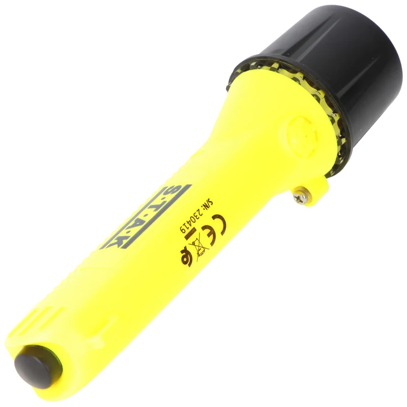 Velamp ATEX Taschenlampe mit LED Osram 1W, für 4x AA Mignon Batterie (nicht enthalten)