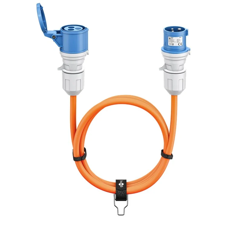 Goobay CEE-Verlängerung, CEE-Stecker auf CEE-Kupplung, 5 m