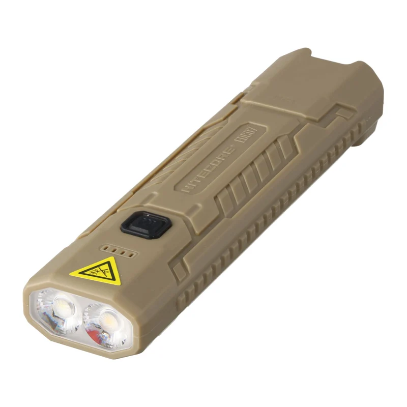 Nitecore EDC07 – 1500 Lumen LED Taschenlampe mit MCT-Technologie, Sand