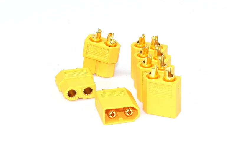 Absima XT60 Steckverbinder-Set 2x Stecker / 5x Buchse