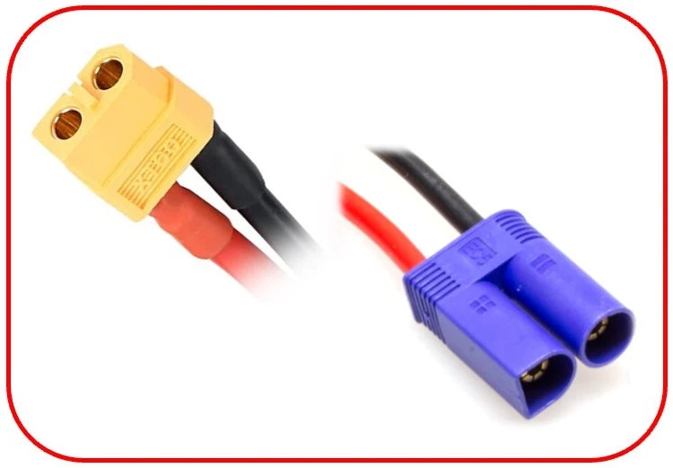 Absima Ladekabel XT60 auf EC5 15cm
