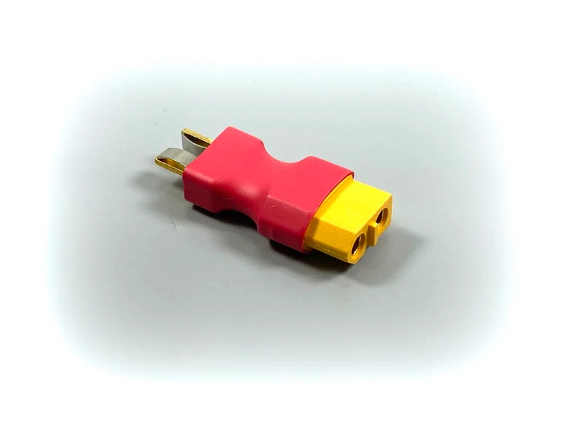 Absima Adapter T-Plug (M) - XT60 (W) Kompakt-Version