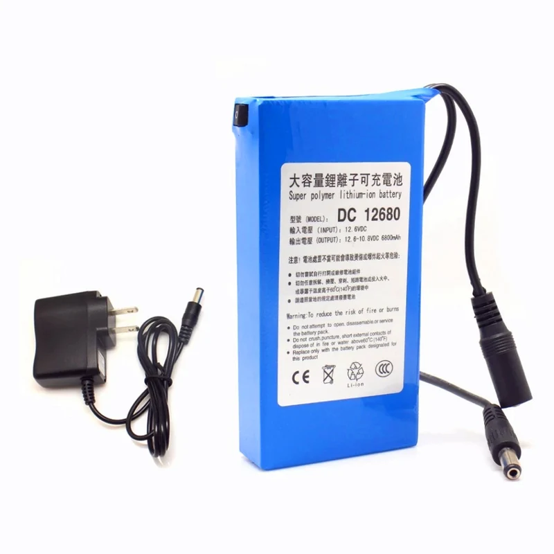 12680 6800 mAh 12 V Akku für Funksender CCTV-Kamera