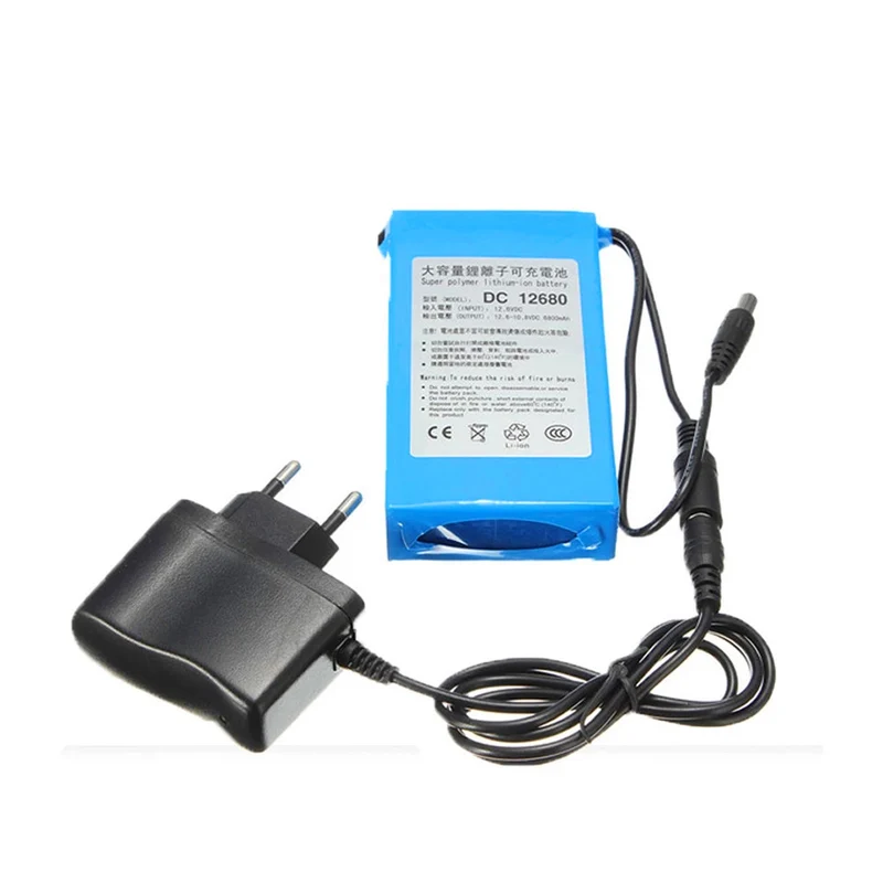 12680 6800 mAh 12 V Akku für Funksender CCTV-Kamera