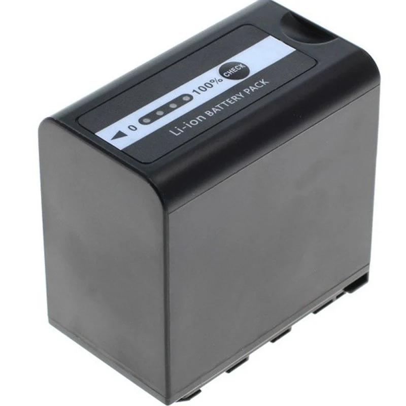 AccuCell VW-VBD78 Akku für Panasonic HC-X1000 mit Akkustandanzeige VW-VBD78 6600mAh