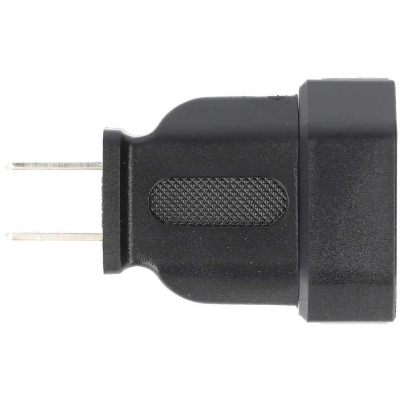 AccuCell Schutzkontaktbuchse Adapter Eurobuchse auf US Stecker