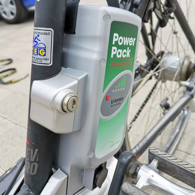 E-Bike Vision Akku passend für NKY224B02, NKY314B2, NKY335B2 Akku mit 26 Volt 23 Ah 583 Wh, E-Bike Nachbau Akku